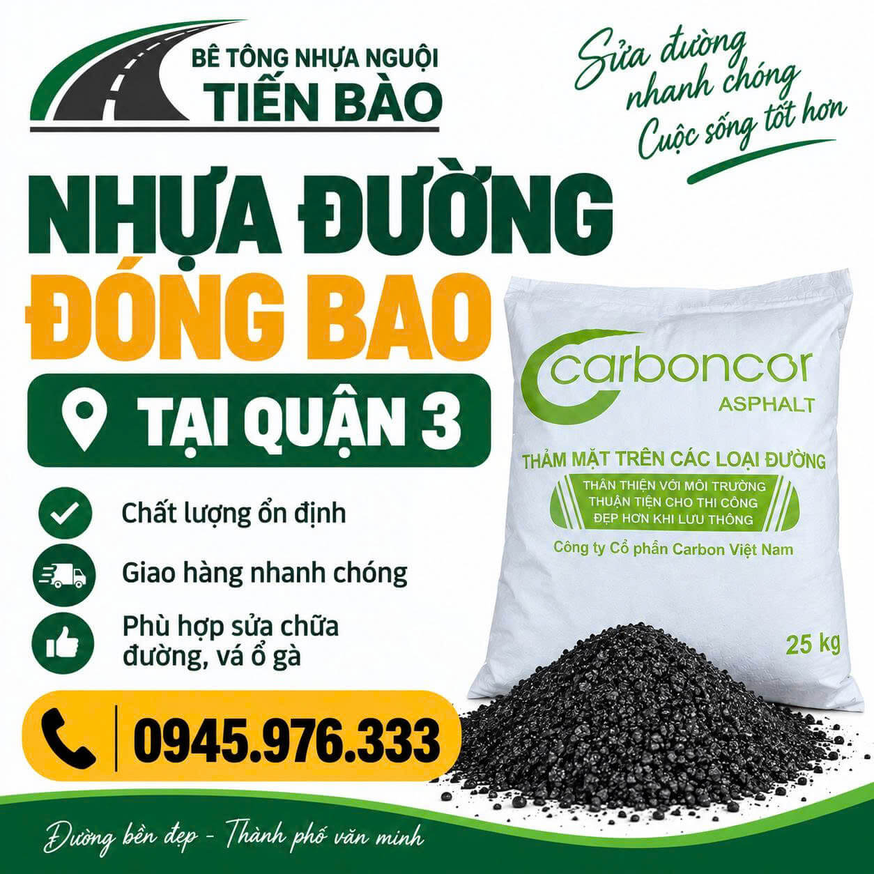 Nhựa Đường Đóng Bao