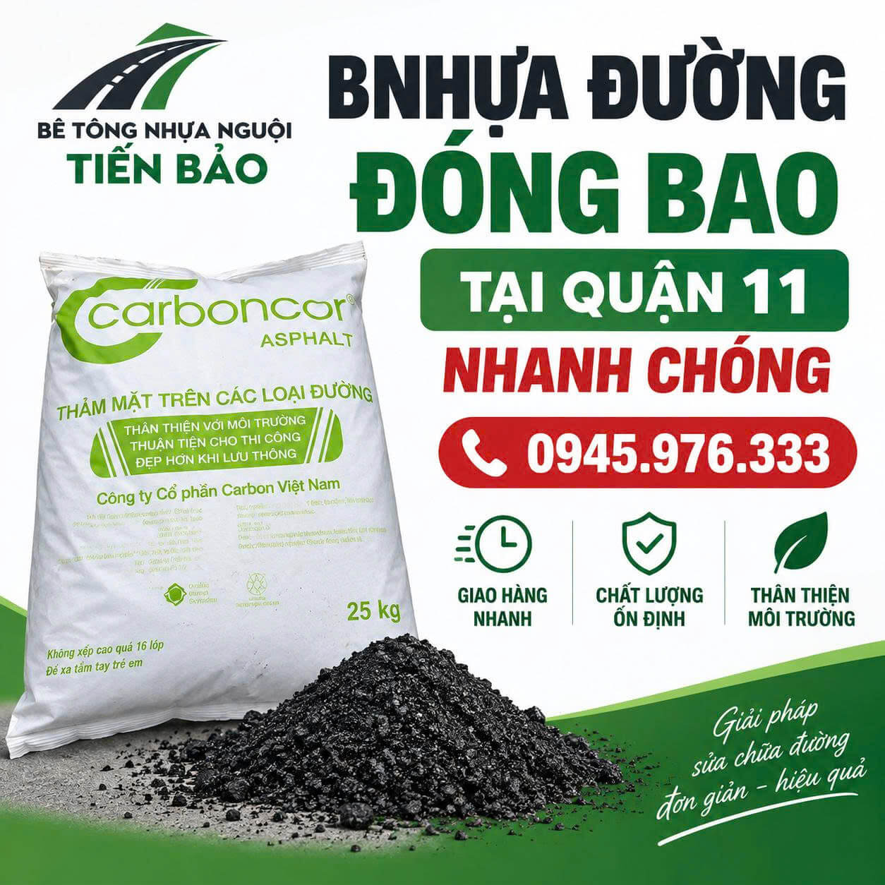 Nhựa Đường Đóng Bao Quận 11