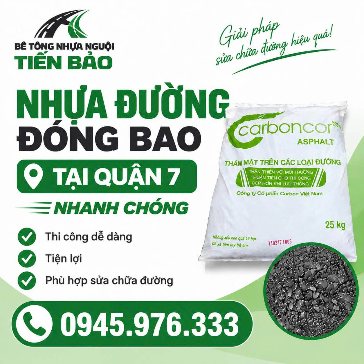 Nhựa Đường Đóng Bao Quận 7