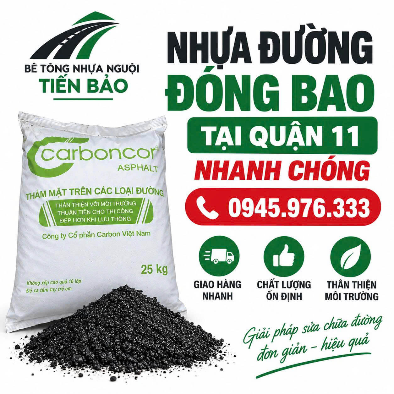Nhựa Đường Đóng Bao Tại Quận 11
