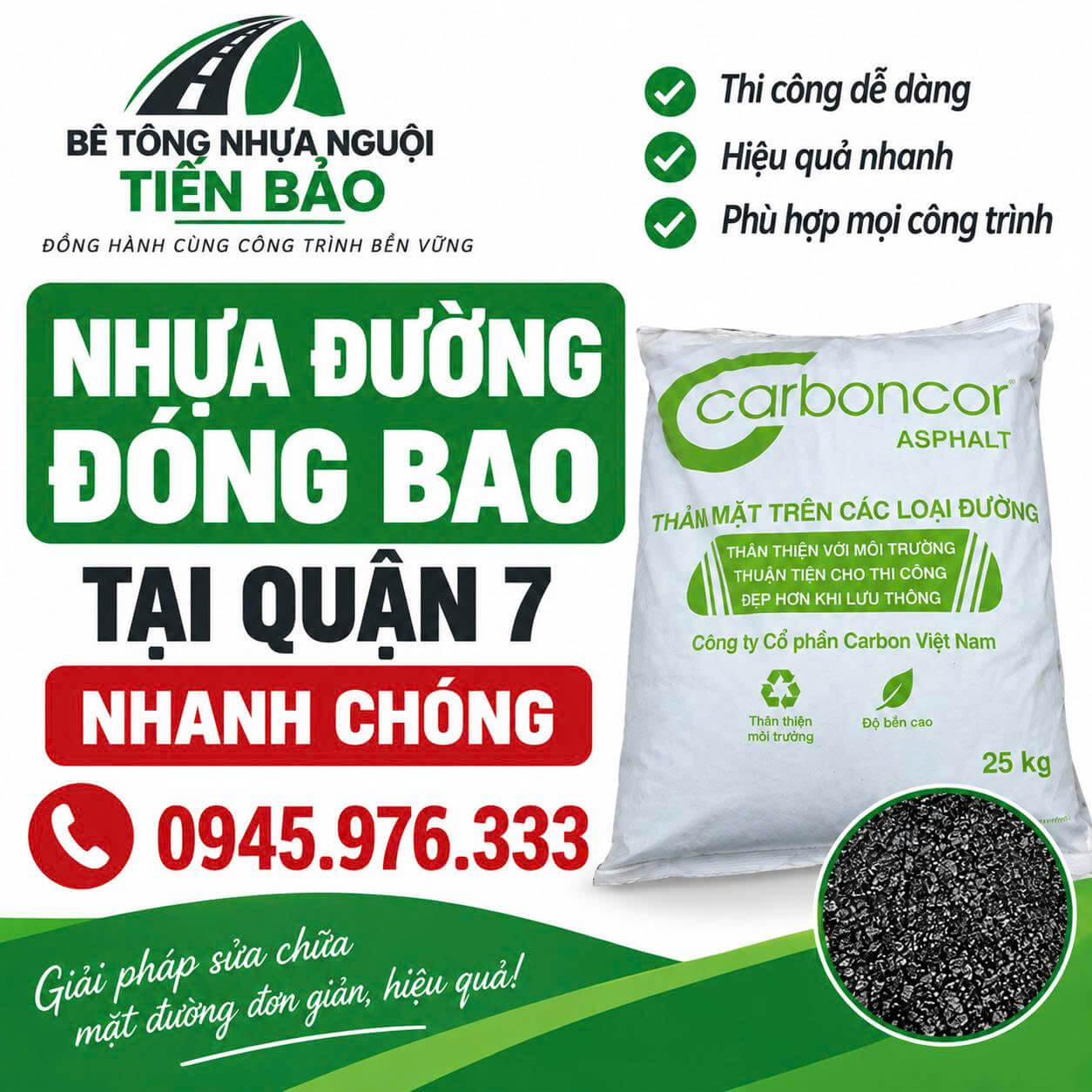 Nhựa Đường Đóng Bao Tại Quận 7