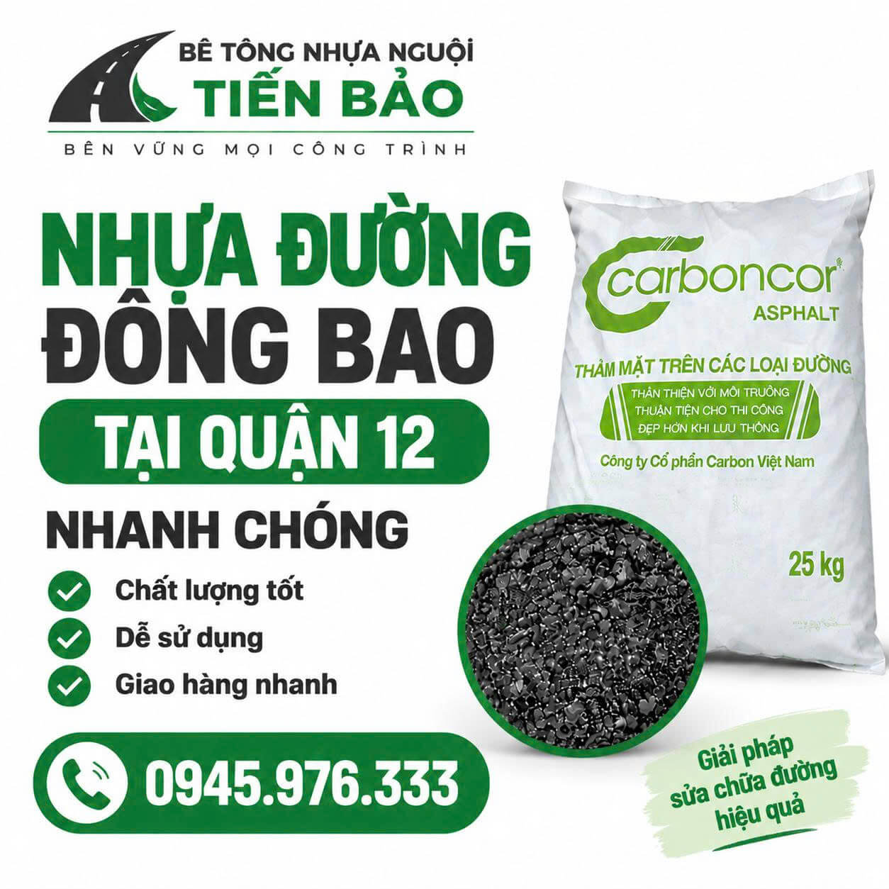 Nhựa Đường Đóng Bao ở Quận 12