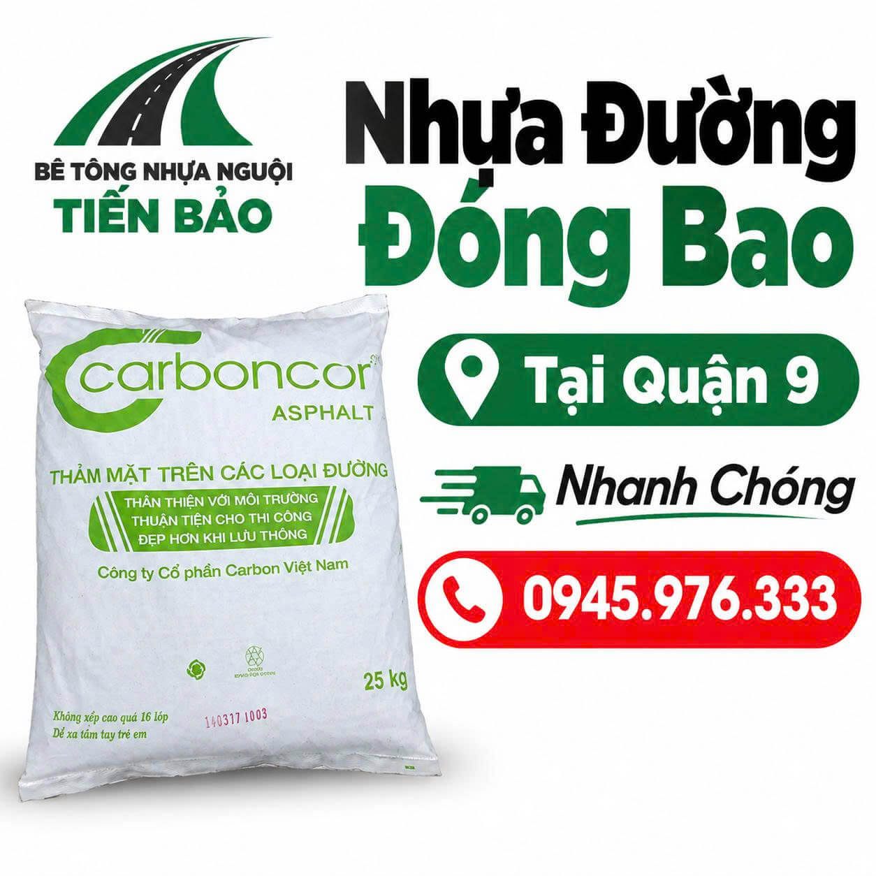 Nhựa Đường Đóng Bao ở Quận 9