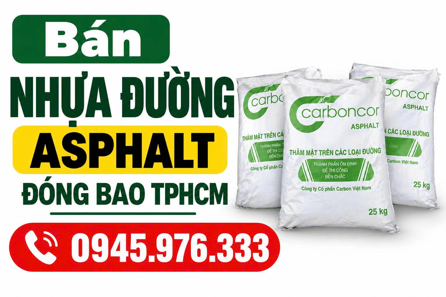 Bán Nhựa Đường Asphalt Đóng Bao TPHCM