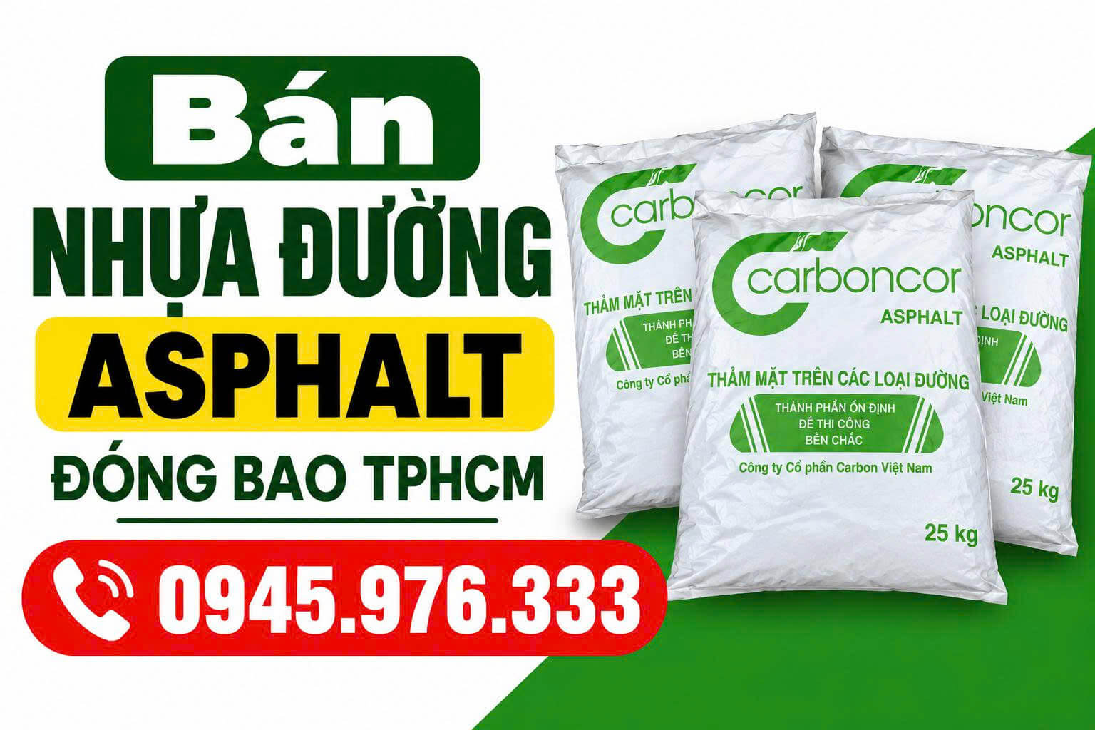 Bán Nhựa Đường Asphalt Đóng Bao Tại HCM