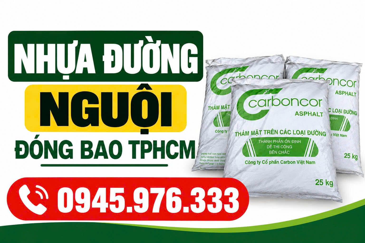 Nhựa Đường Nguội Đóng Bao HCM